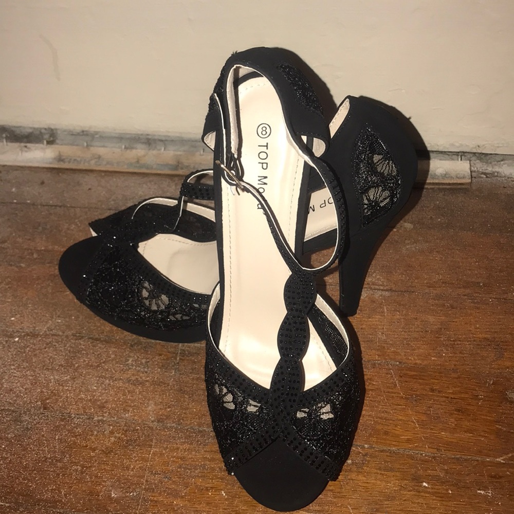 Black heels